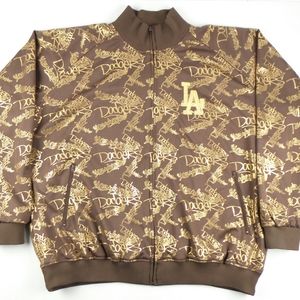 RARE Genuine Merchandise G-III Sports LA Dodgers Track Jacket Size Mens 3XL